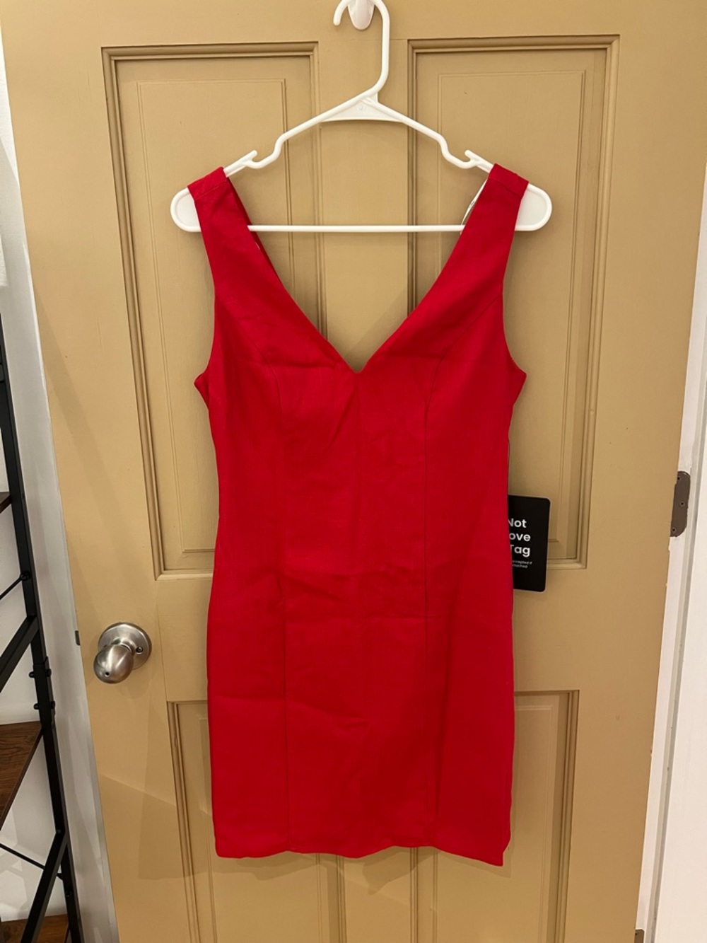 Lulus Linen Mini Dress - Picture 3 of 5